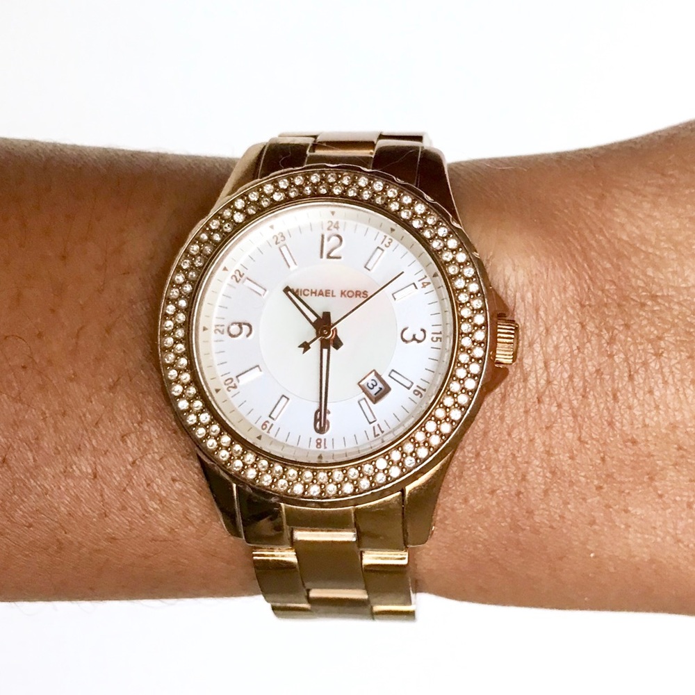 Michael Kors Women’s Madison Rose Gold Watch